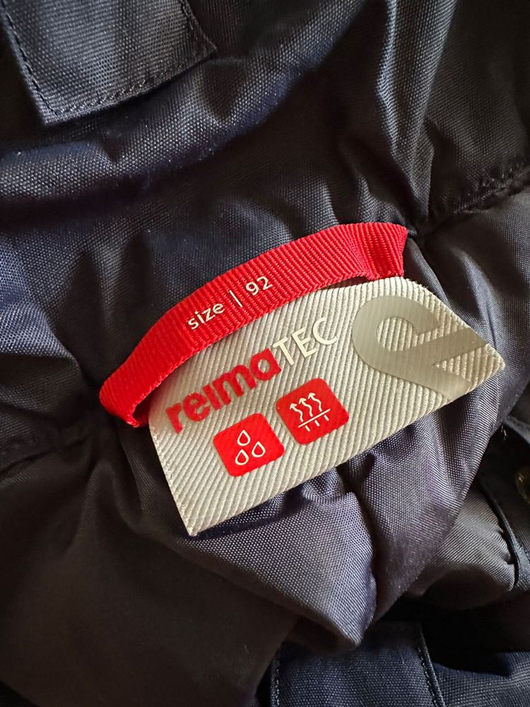 Утепленные штаны REIMA на подтяжках