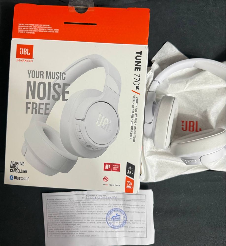 Tune JBL 770 nc Новые, СРОЧНО