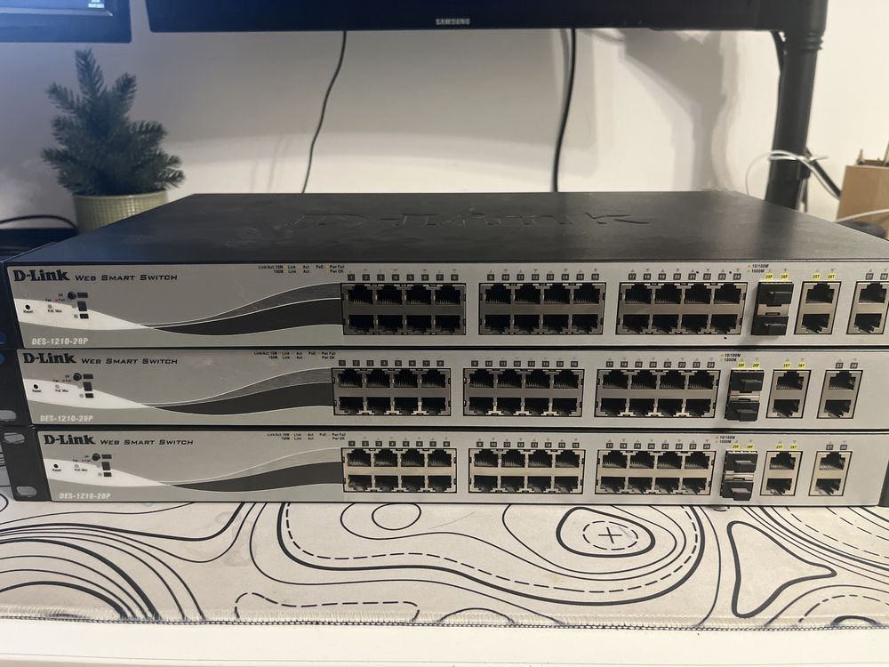 Продам POE коммутаторы Dlink DES 1210-28P