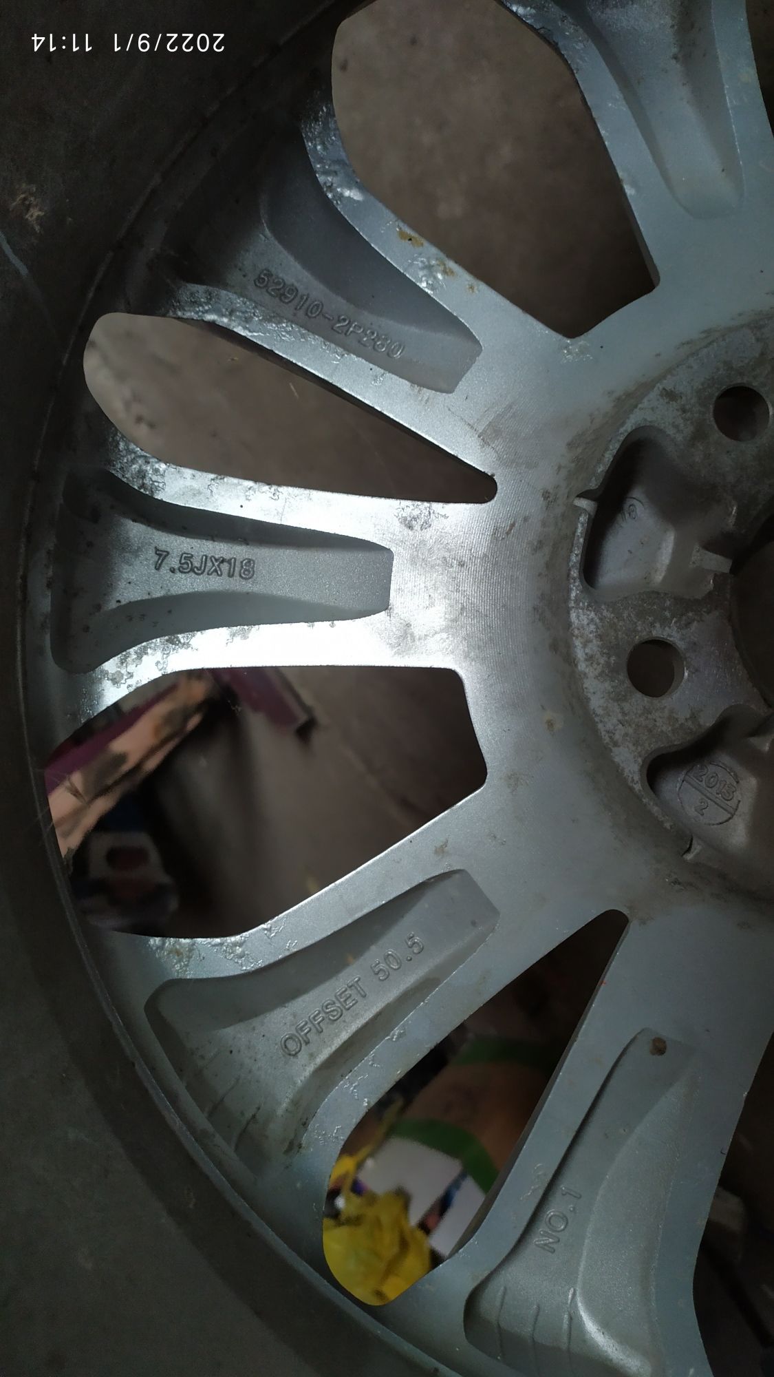 Продам колесо 1 шт, подходит на kia,
