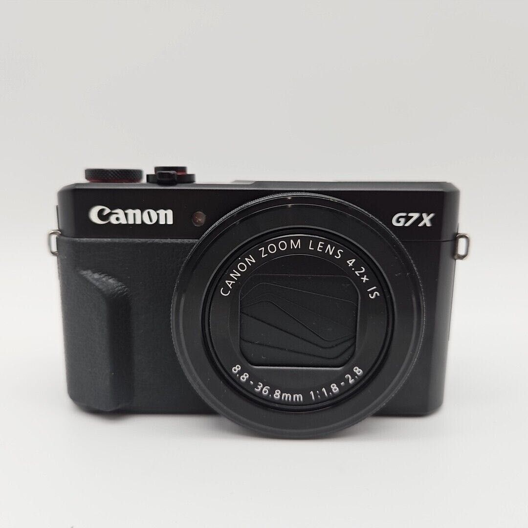 Новинка!!! Фотоаппарат Canon PowerShot G7X Mark II 2 Black/Kaspi/Halyk