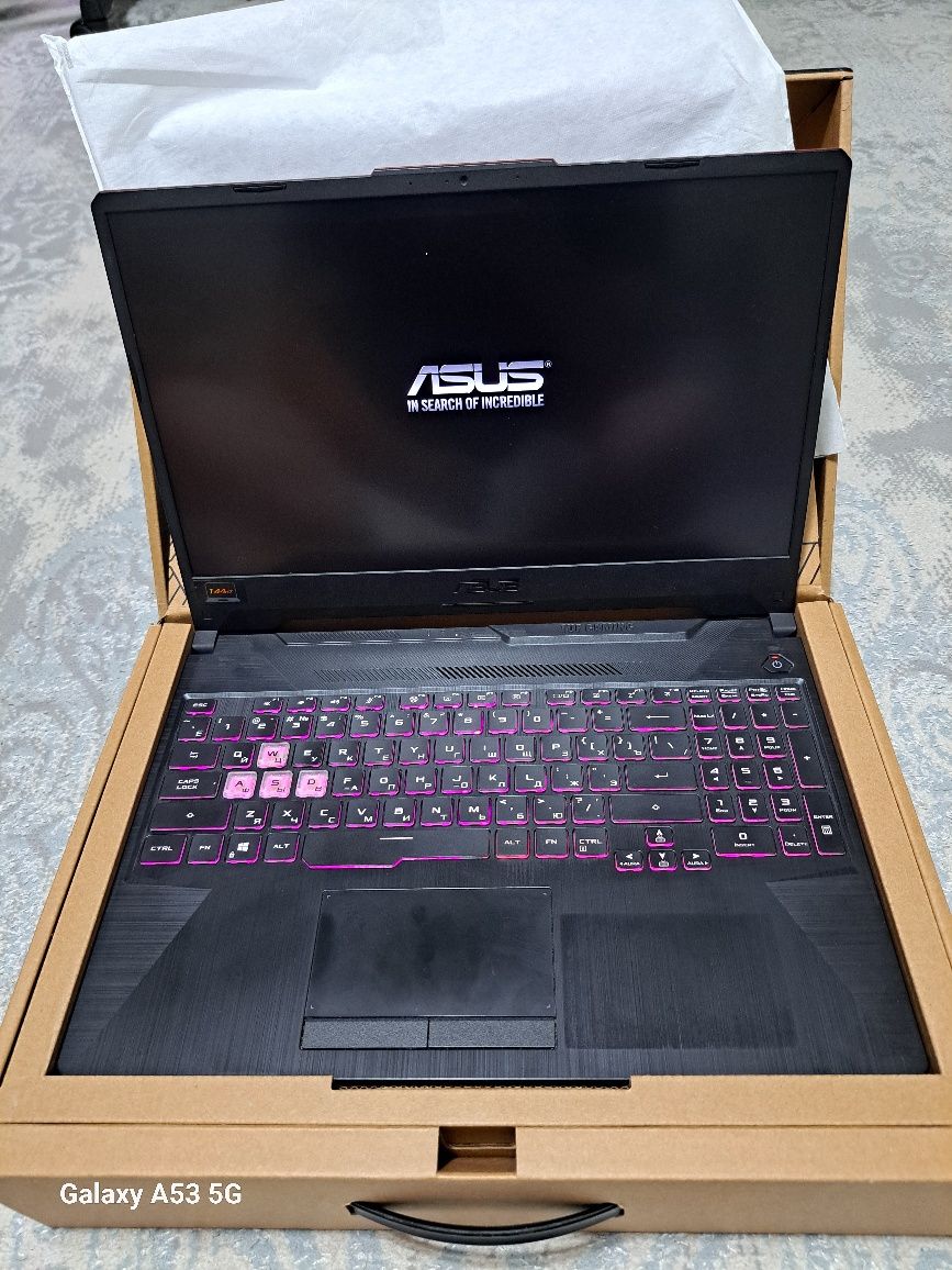 Продаю мощный игровой ноутбук ASUS TUF Gaming F15