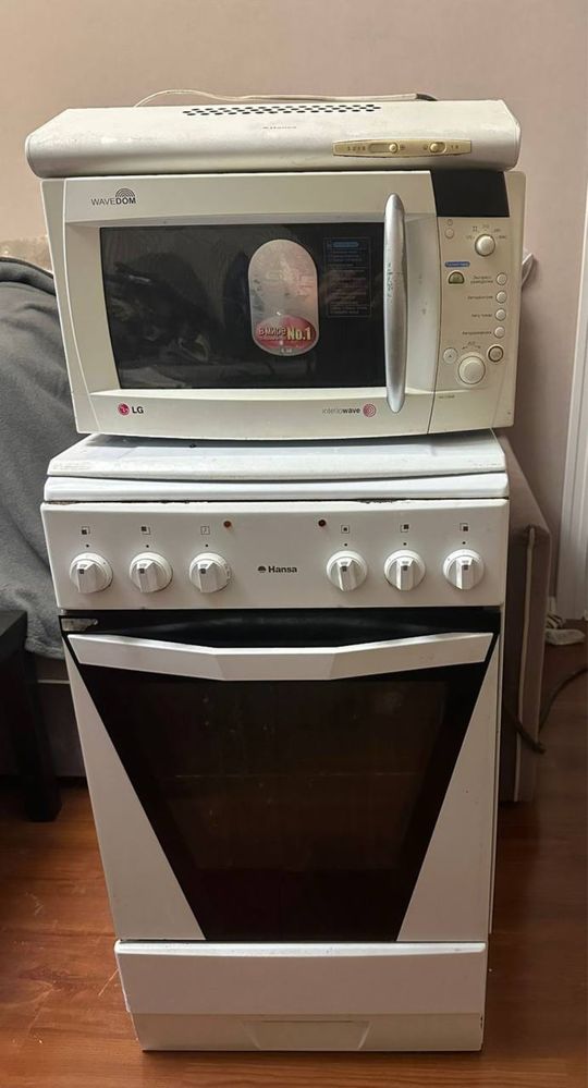 Вытяжка + микроволновка + духовой шкаф