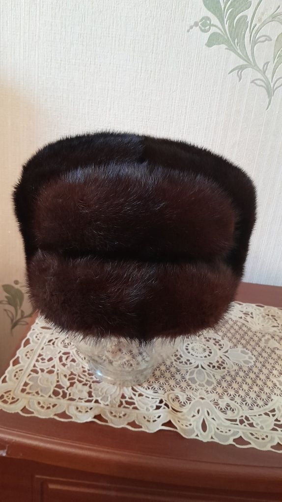 Шапка мужская норковая