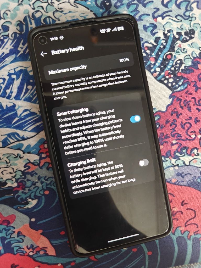 OnePlus 9R 8/256 Синий 100% аккум