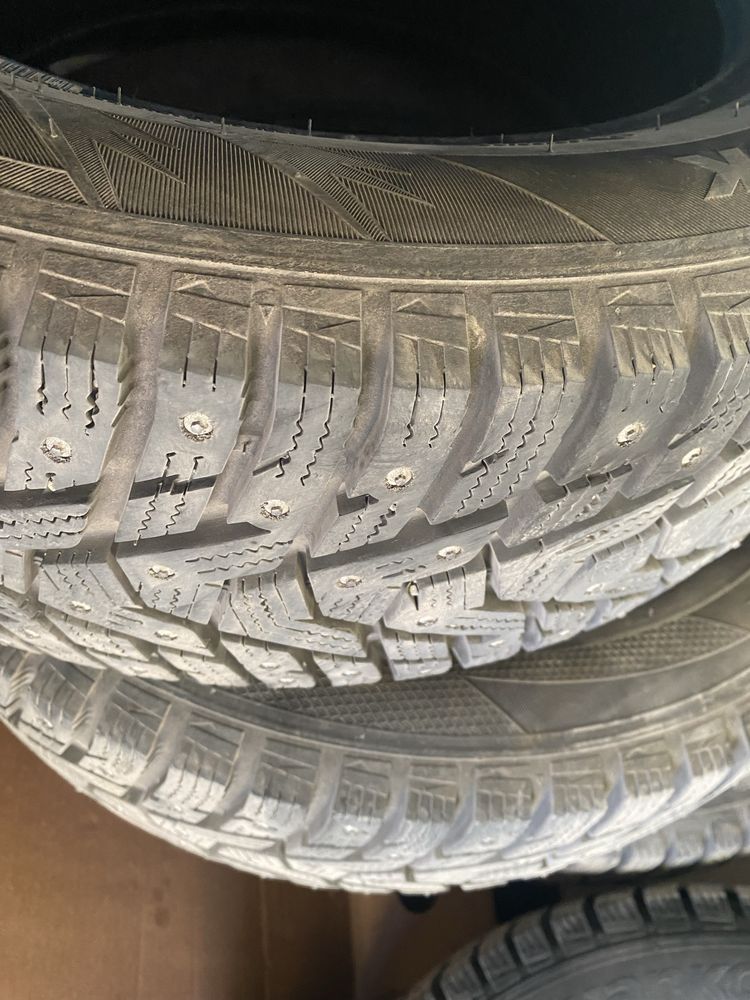 Шины 185/65 R15 Hankook зимние, шипованные