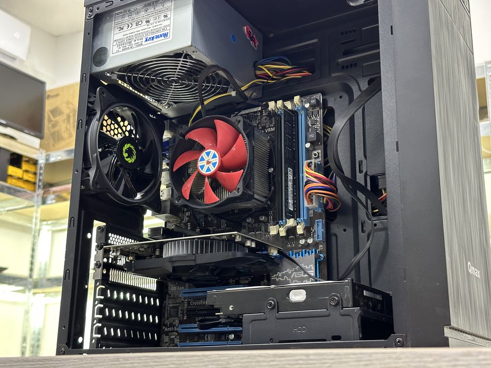Системный блок / intel i5 / GTX 1050 / SSD + HDD / 8gb ОЗУ / kaspi 12