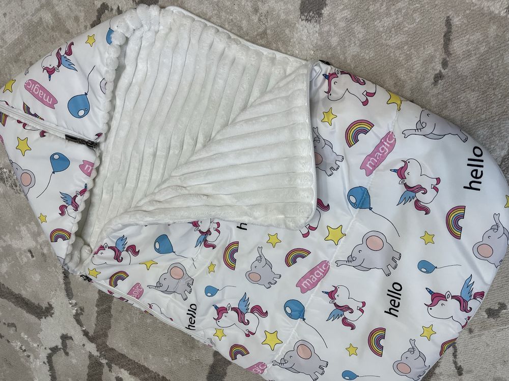 Утепленный конверт для малыша