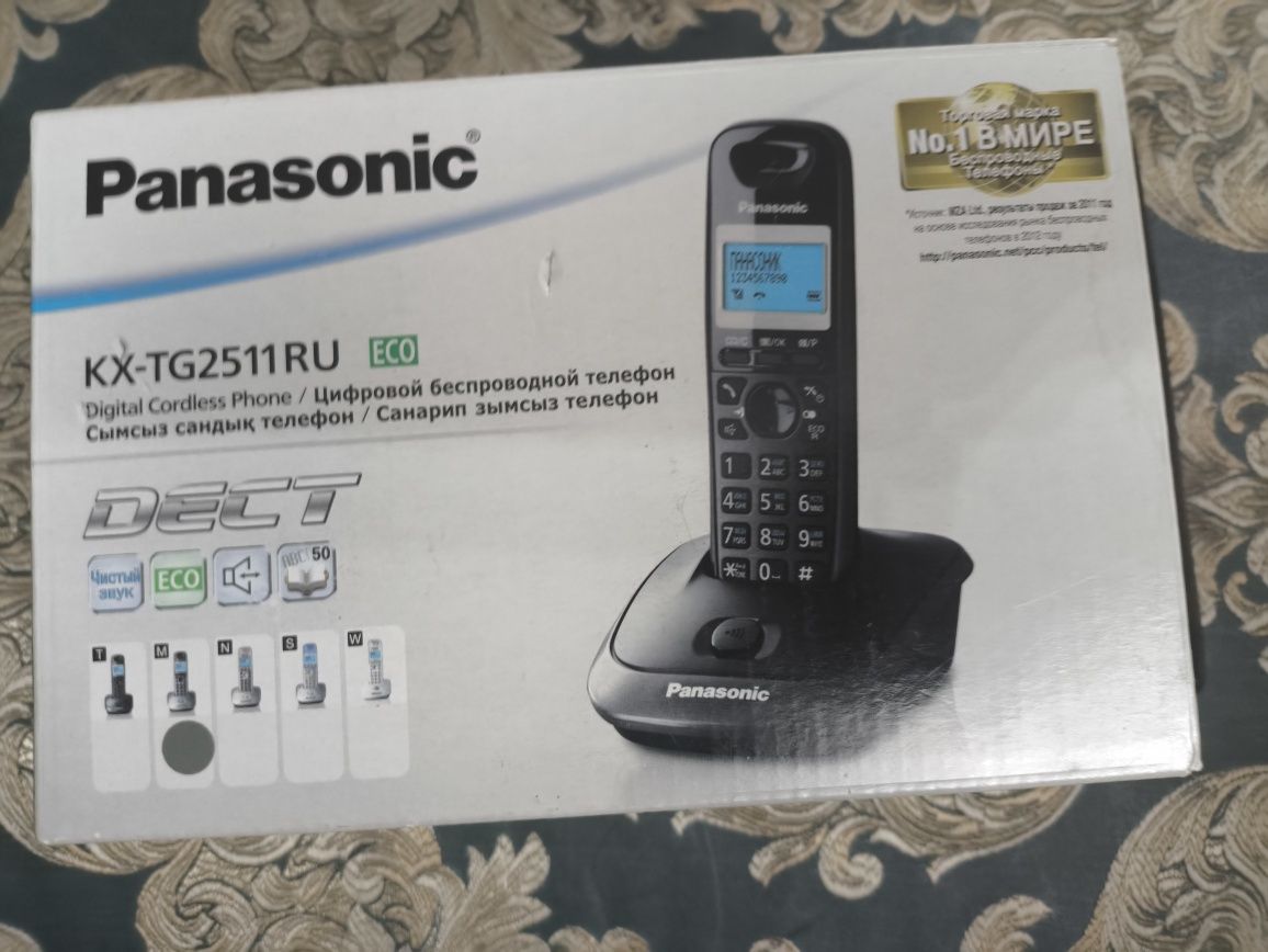 радиотелефон стационарный домашний Panasonic