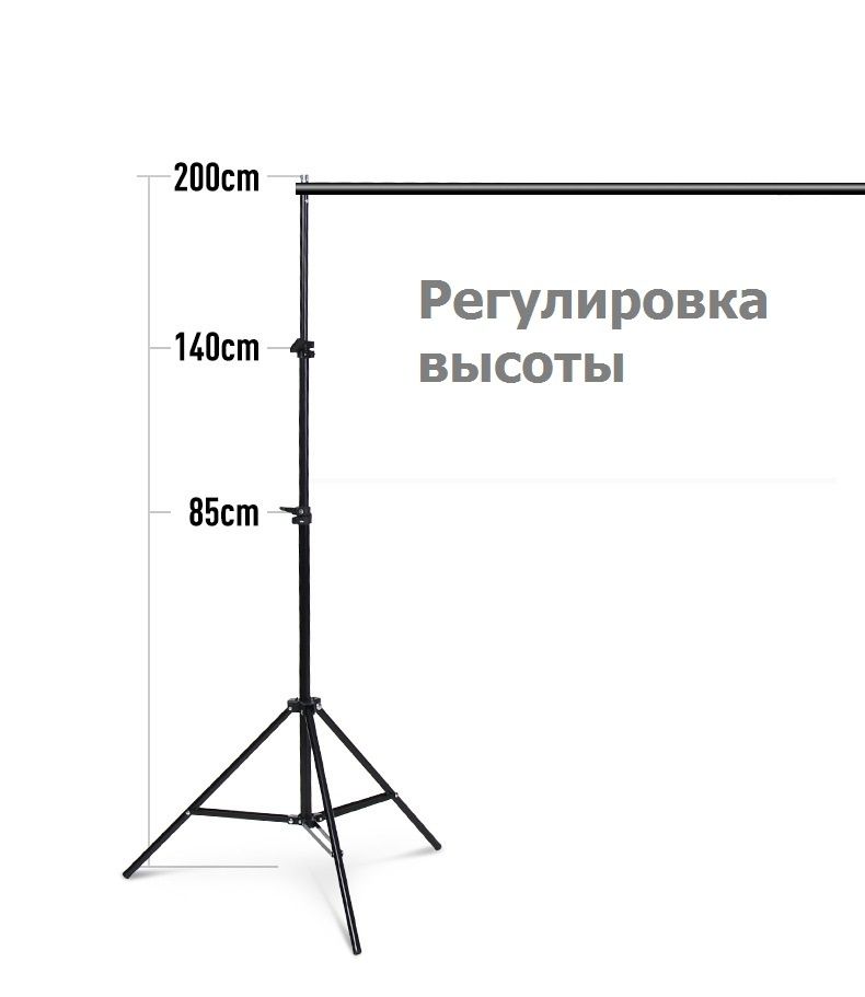 Держатель фона П 2х2, 2х3, 2.9х3, 3х5 "Ворота" для фона, баннера