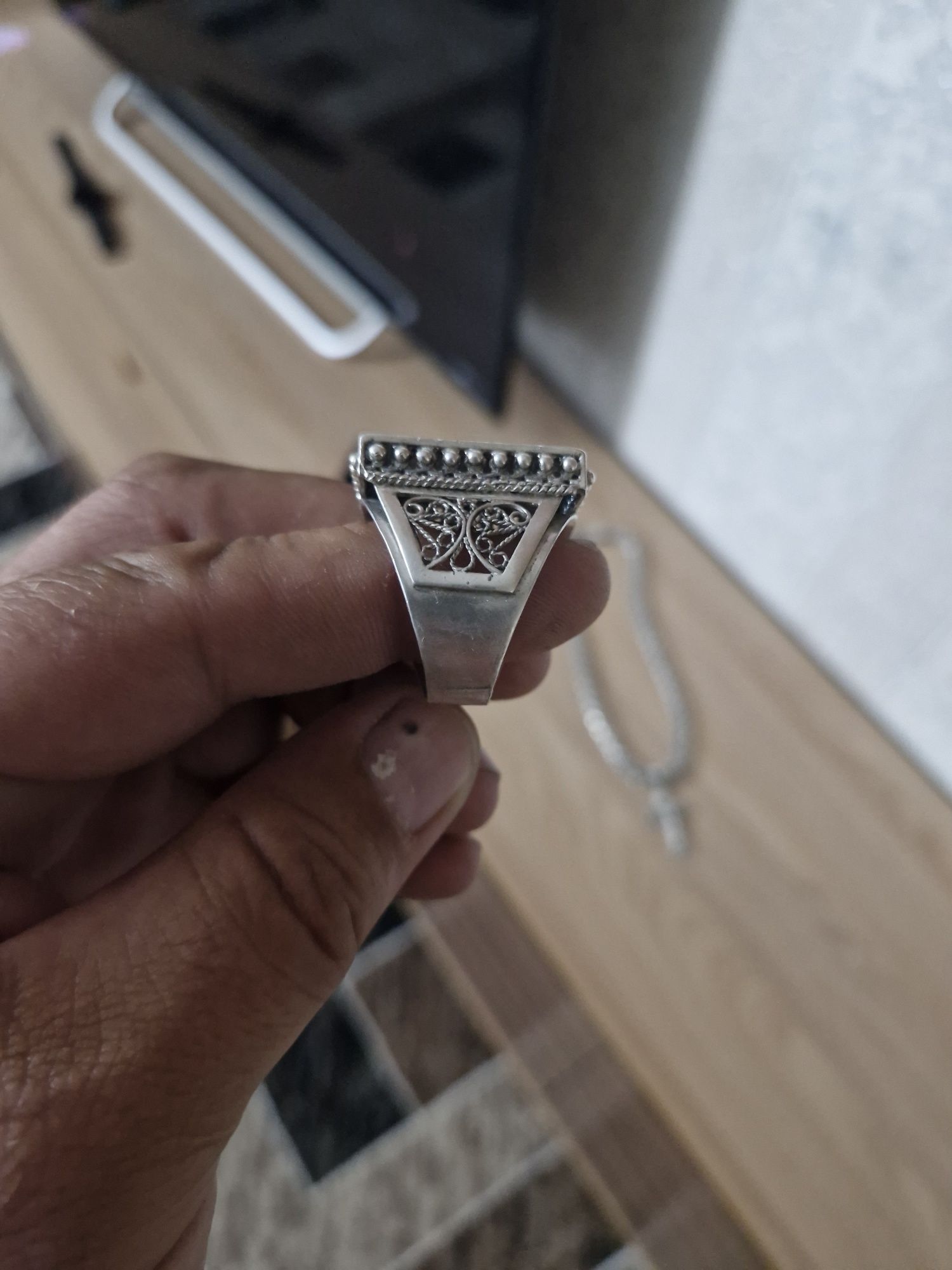 Продам набор из серебра ручной работы