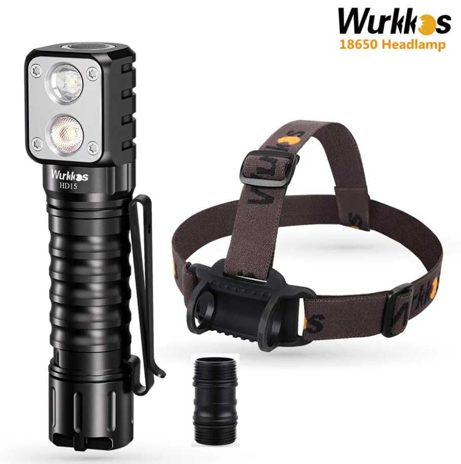 Налобные фонари Sofirn HS20, Wurkkos HD15