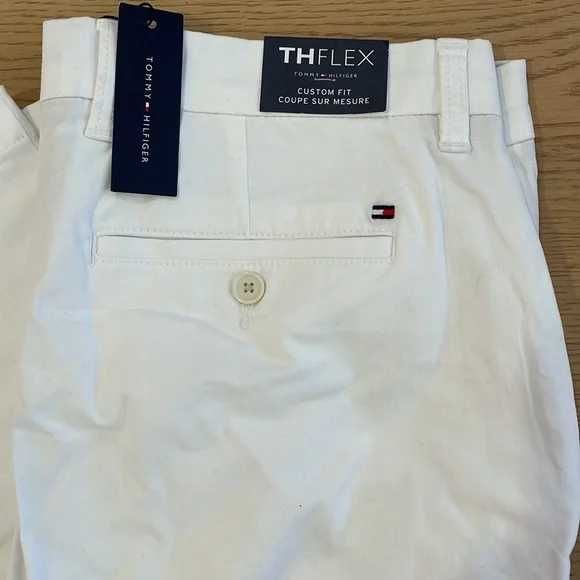 Tommy Hilfiger мужские брюки чиносы белые