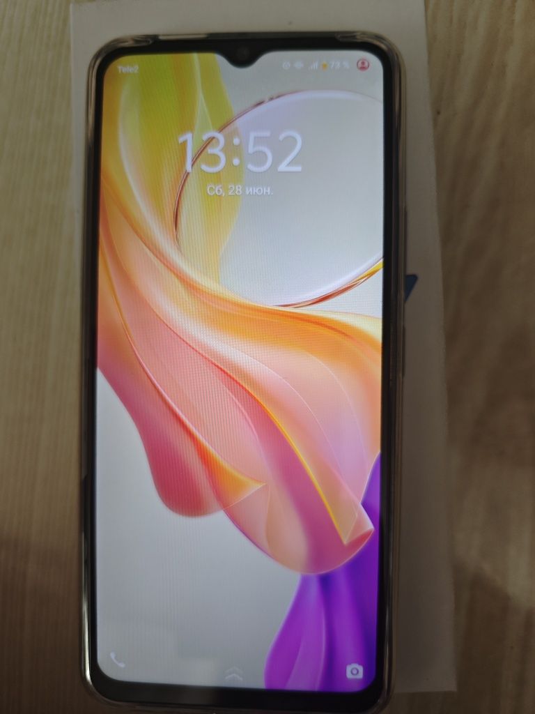 Смартфон Vivo Y03 4 ГБ/64 ГБ черный