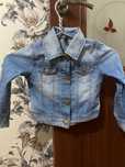 Продам детскую, джинсовую куртку для девочек Zara