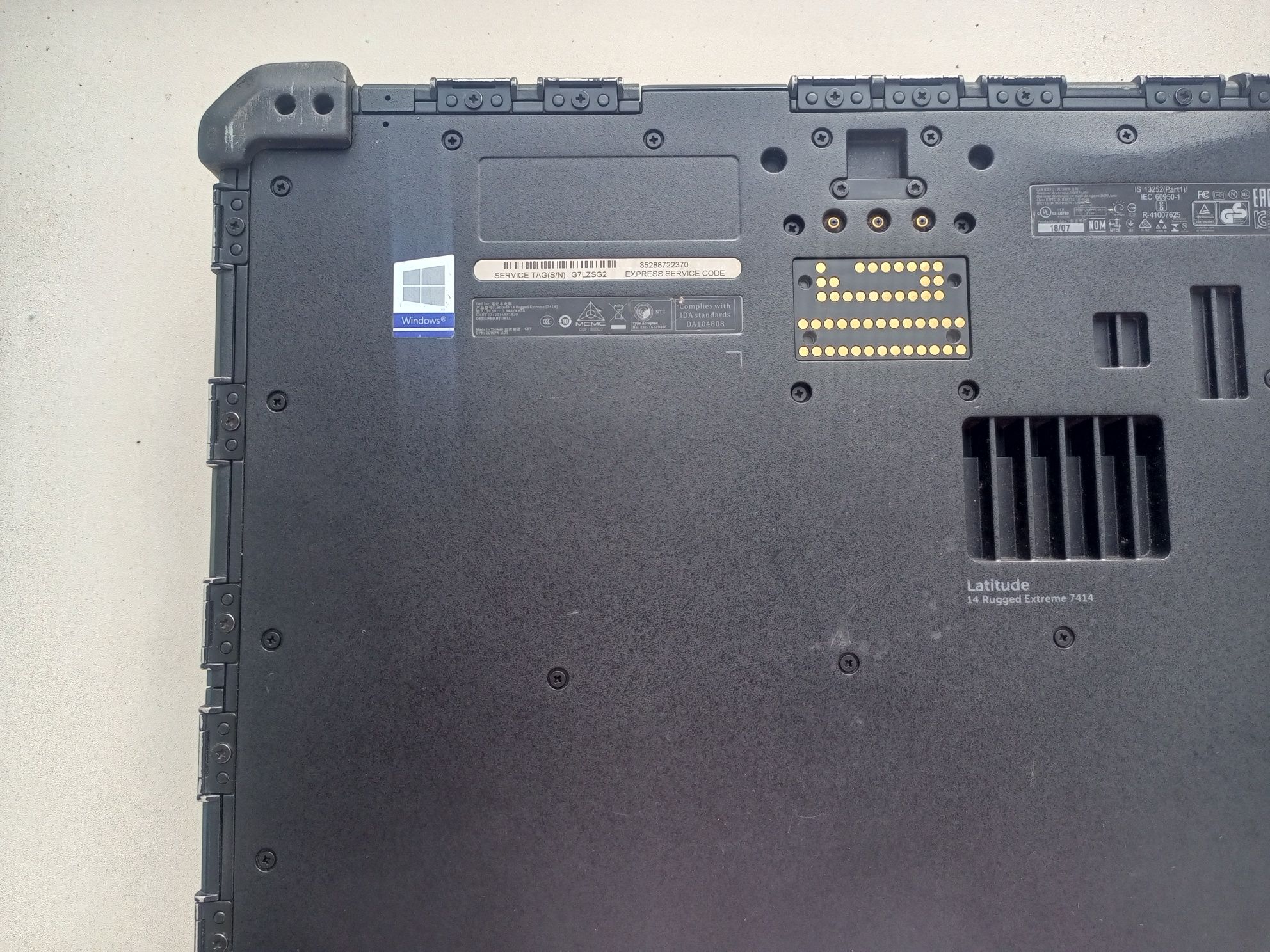 Ноутбук Dell Latitude 14 Rugged Extreme 7414
