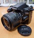 Nikon D3200 kit 18-55mm VR (24.0 пикс, настрел 2500к,как новый)