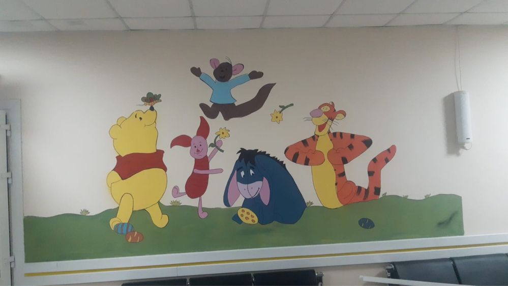 Художник. Роспись стен