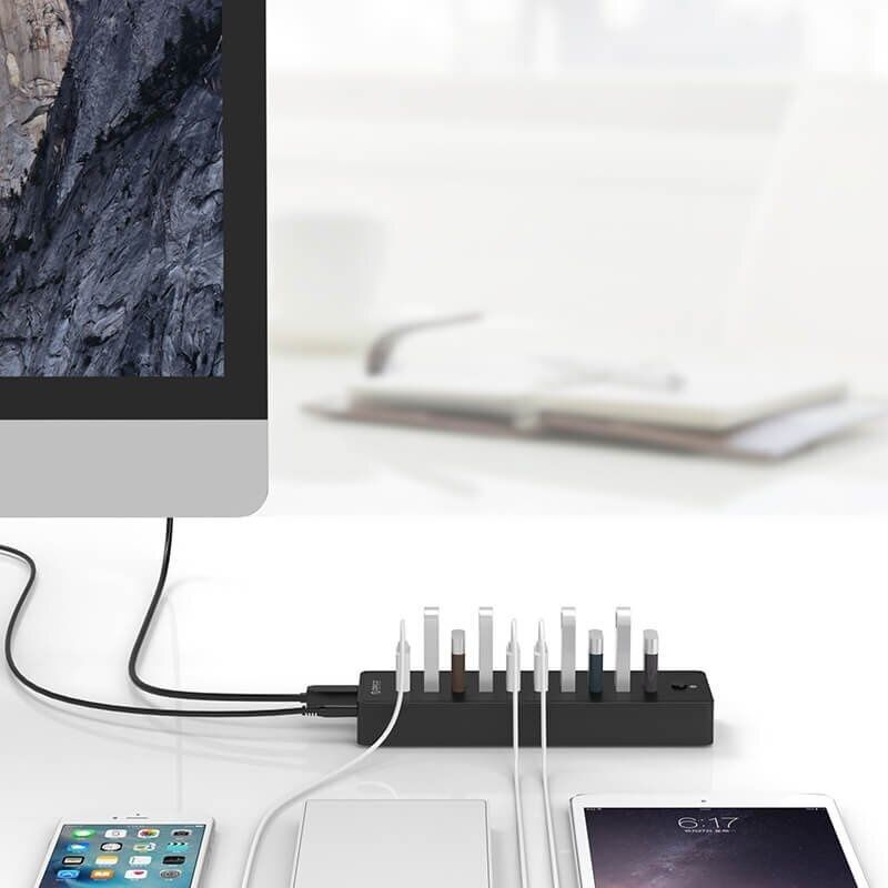 USB хаб 10 портов USB 2.0 Orico