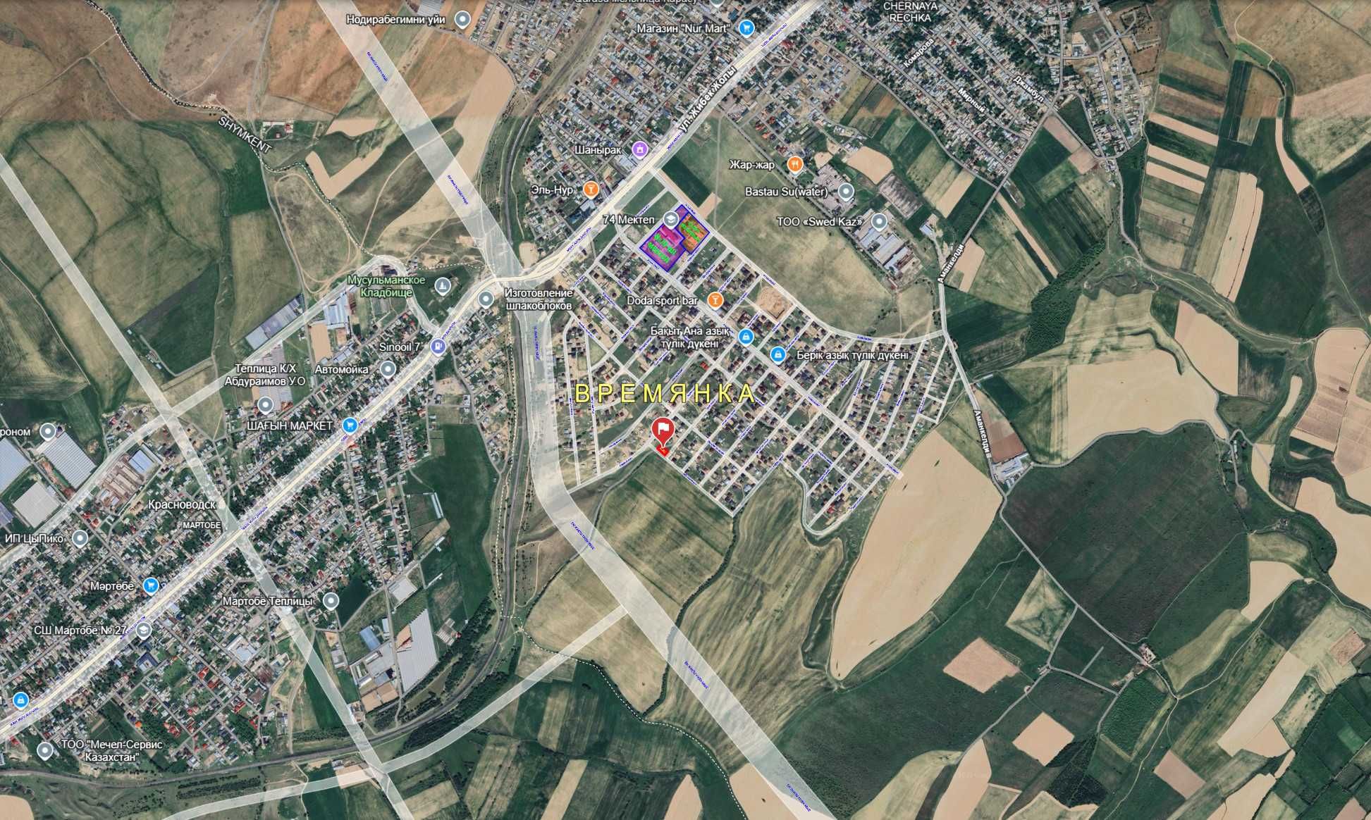 Бітпеген времянка сатылады, Қарасу (Черновод), Тұран көшесі