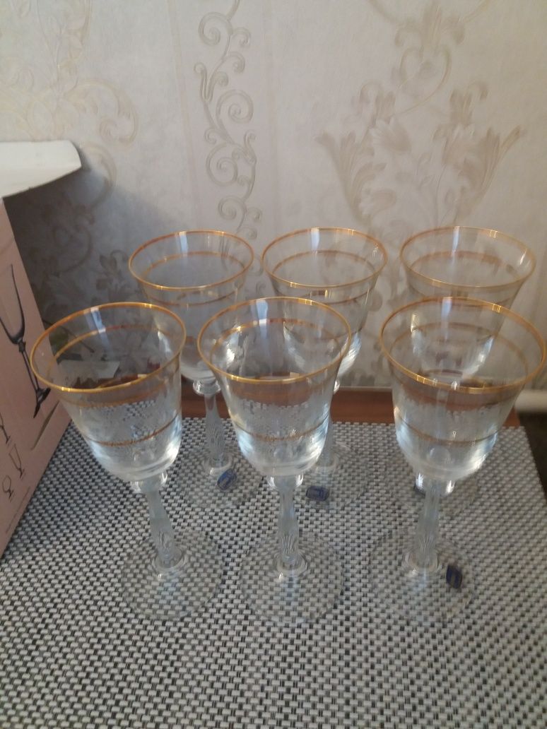 Продам фужеры, комплект 6 шт