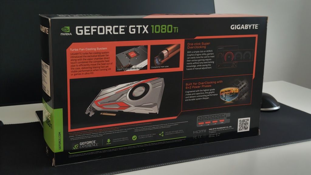 Gigabyte GTX 1080 Ti Turbo 11Gb