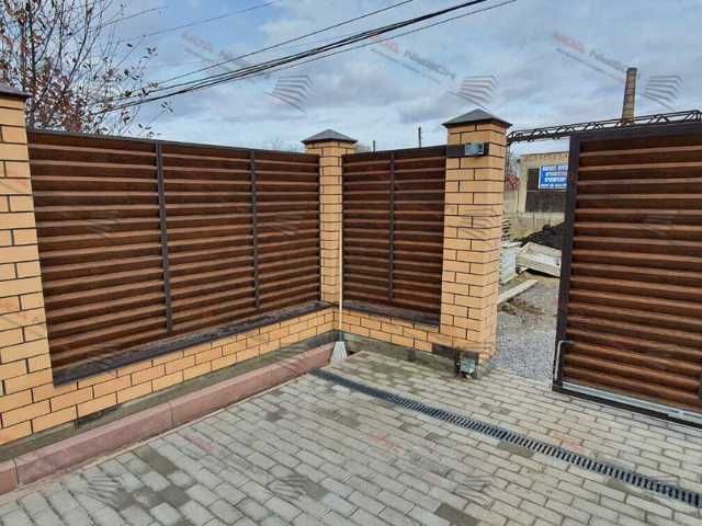 Забор жалюзи еврозабор