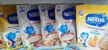 Молочные каши NESTLE, ВИННИ, ФРУТО НЯНЯ, НУТРИЛОН (200гр). Доставка