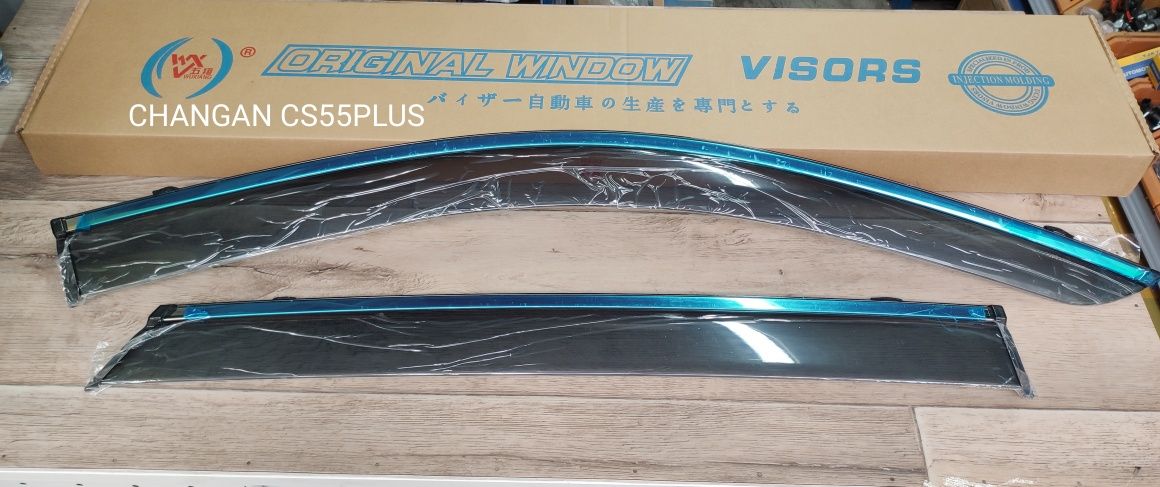 Оригинальные ветровики JAC J7, CHANGAN CS55PLUS, GEELY MONJARO, ZIKR