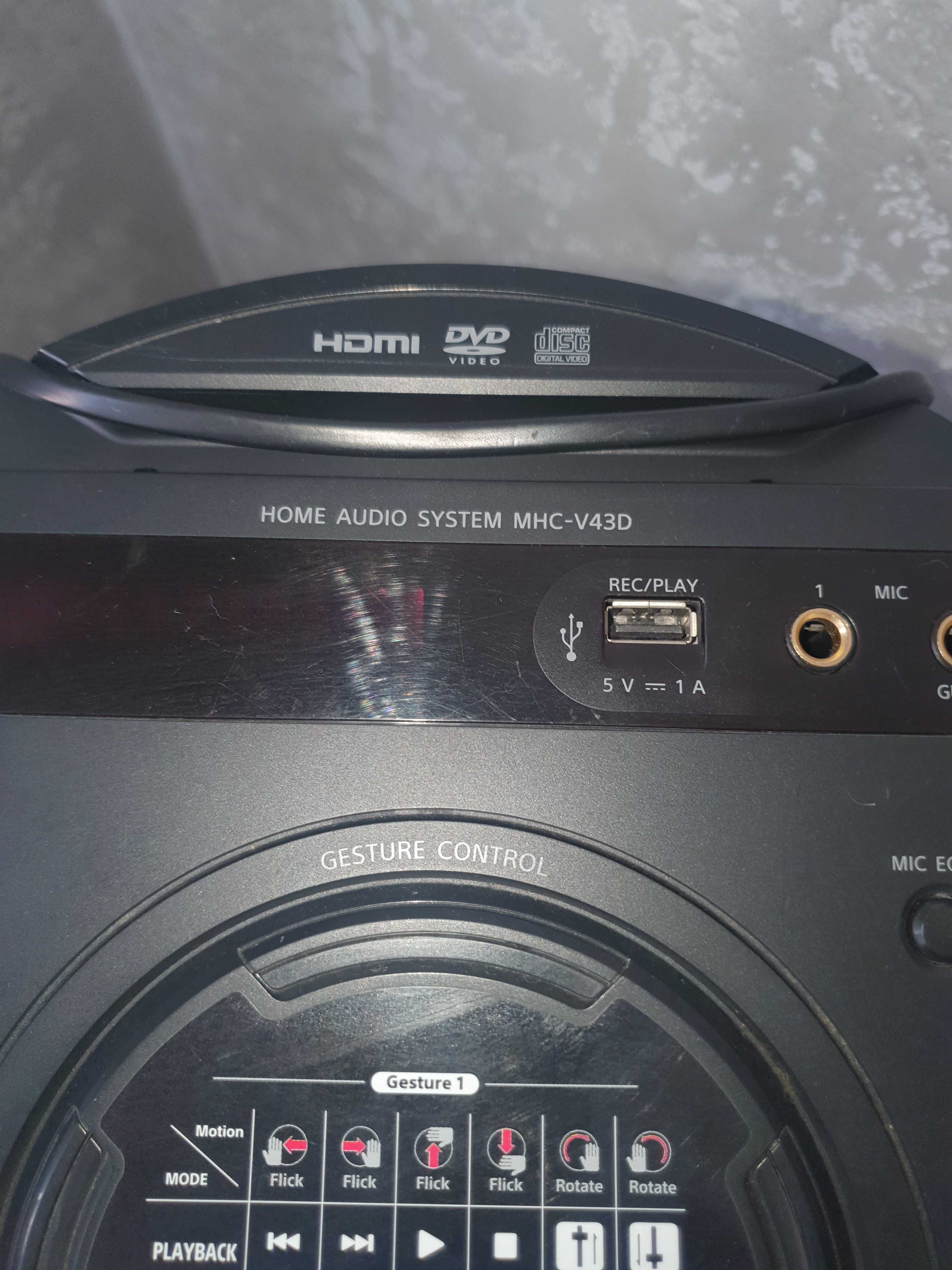 Музыкальный центр Sony MHC V43D