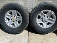 Продам резину на Toyota Prado. 265/70R16