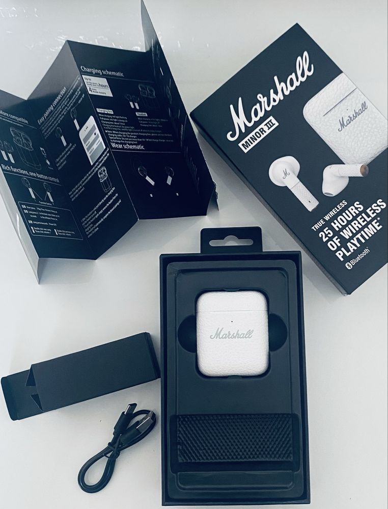 Маршал(Marshall) наушники беспроводные (bluetooth)