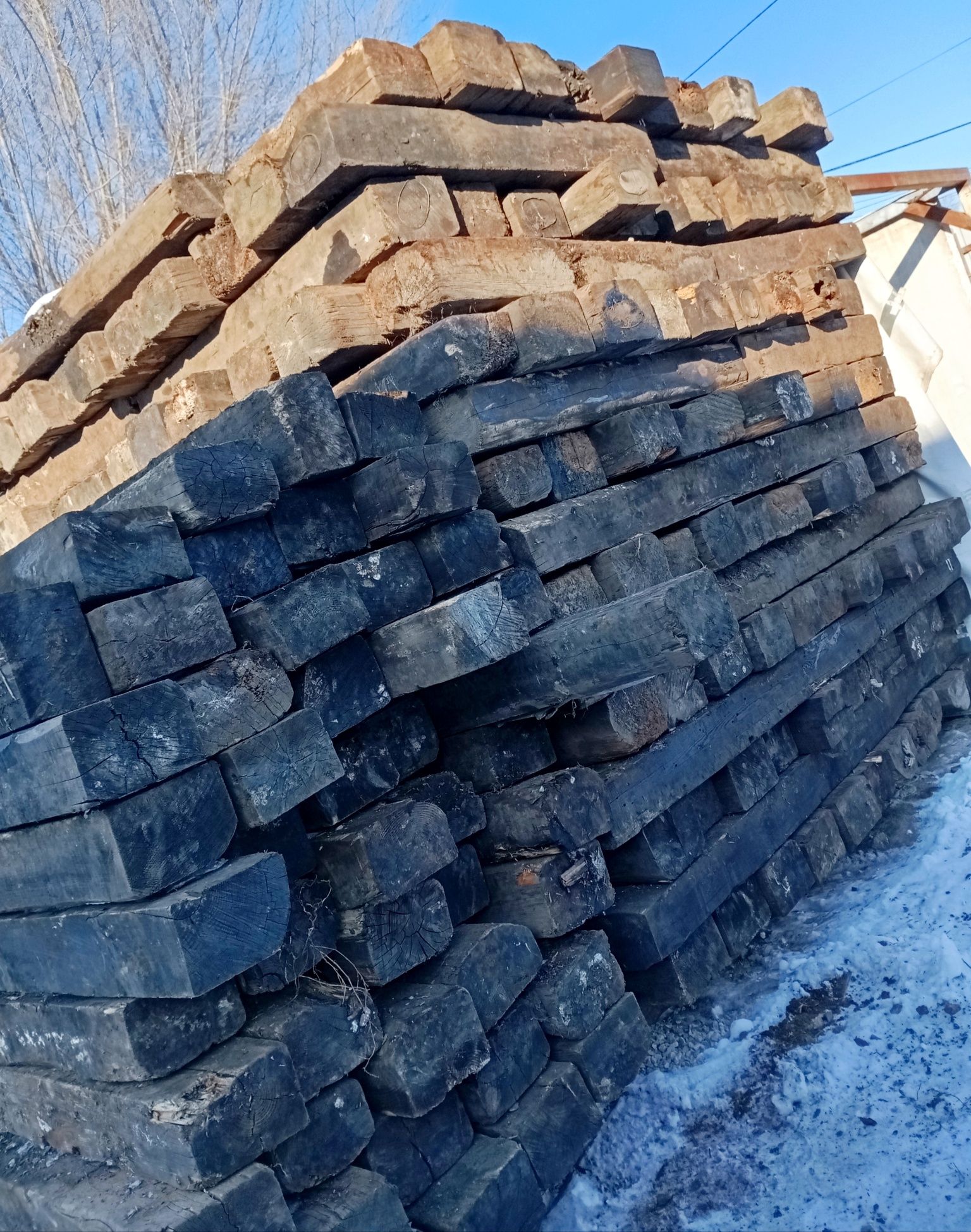 Продам шпалы  для подкладки контейнеров