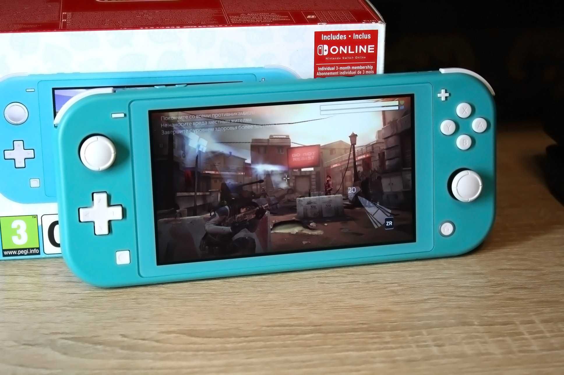 Nintendo Switch c играми с коробкой
