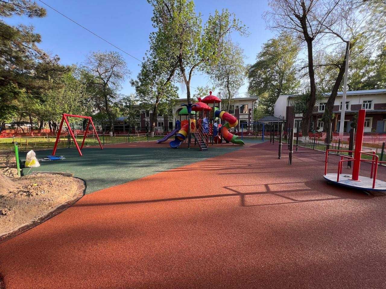Тартан, резиновое покрытие под ключ