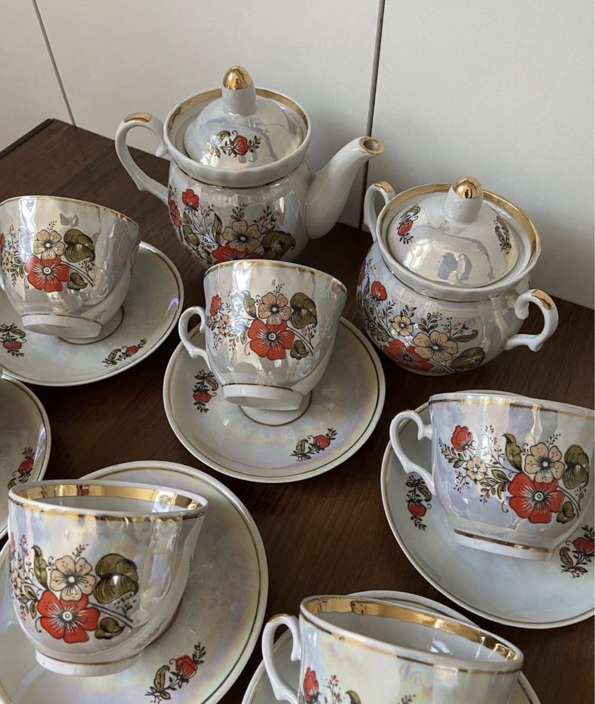 Сервиз советский чайный