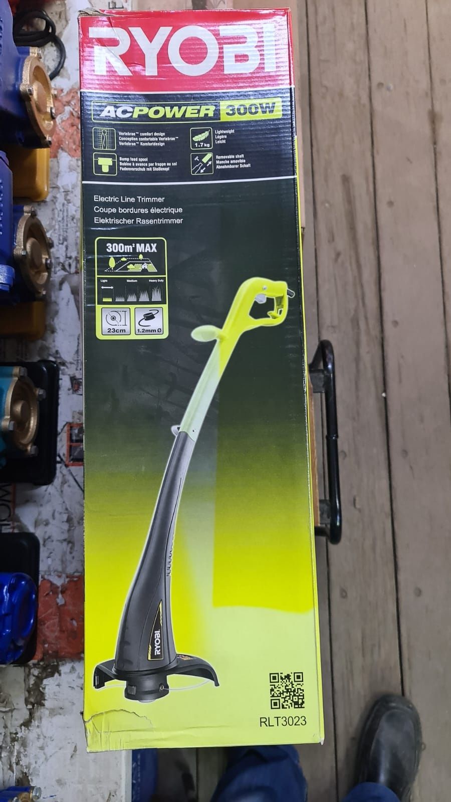 Триммер электрический, газонокосилка RYOBI