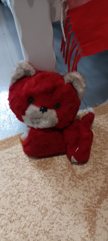 Котик игрушка из СССР винтажный