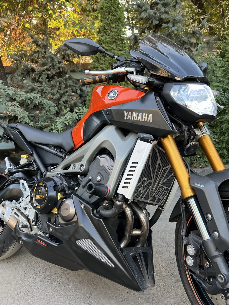 Стритбайк Мотоцикл Yamaha MT09 с Документами! Доставлен из Японии!