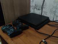 Ps4 slimp + 2 джойстика
