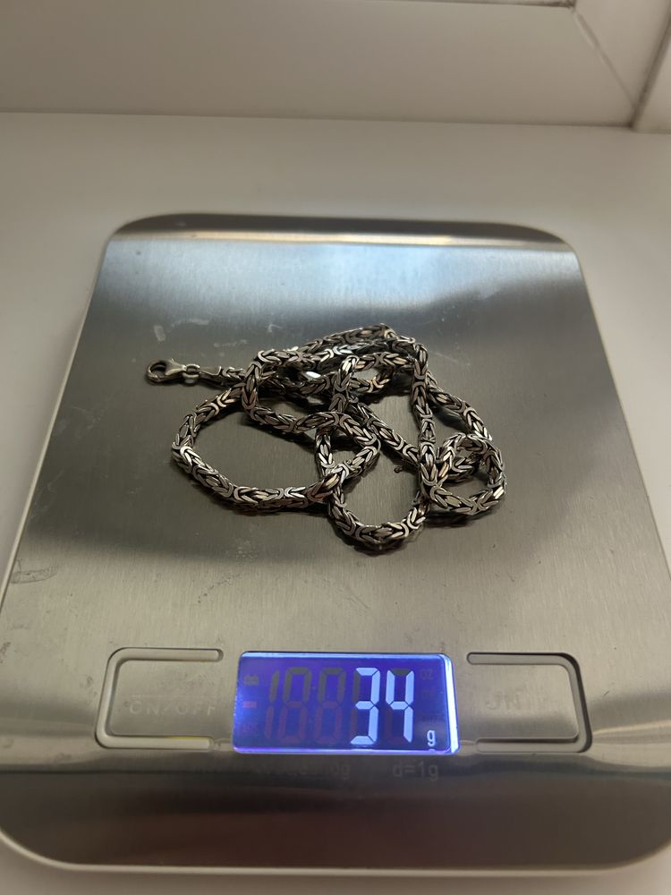 Цепочка серебро . 925 проба