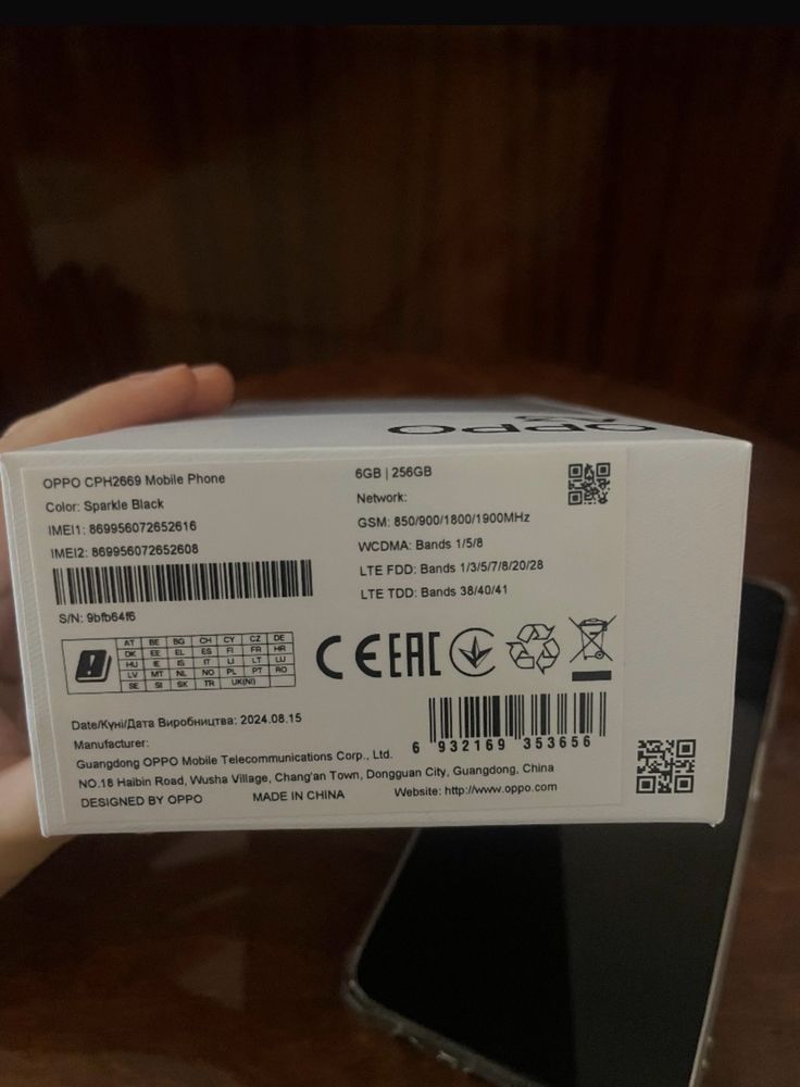 Oppo a3 256 gb/6