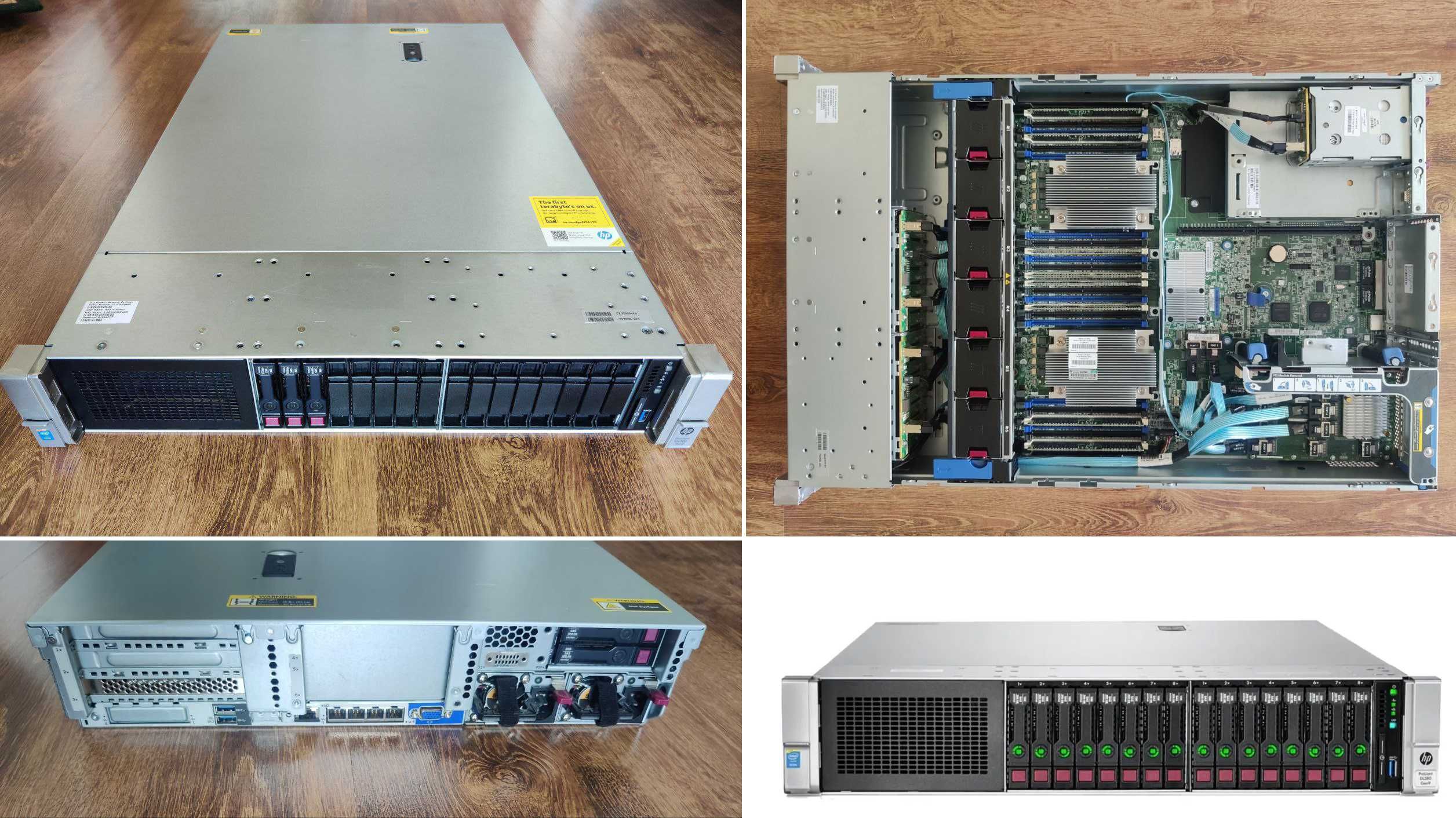 Сервер HP DL360 / DL380 G9, Fujitsu, Huawei, DELL R640, СХД