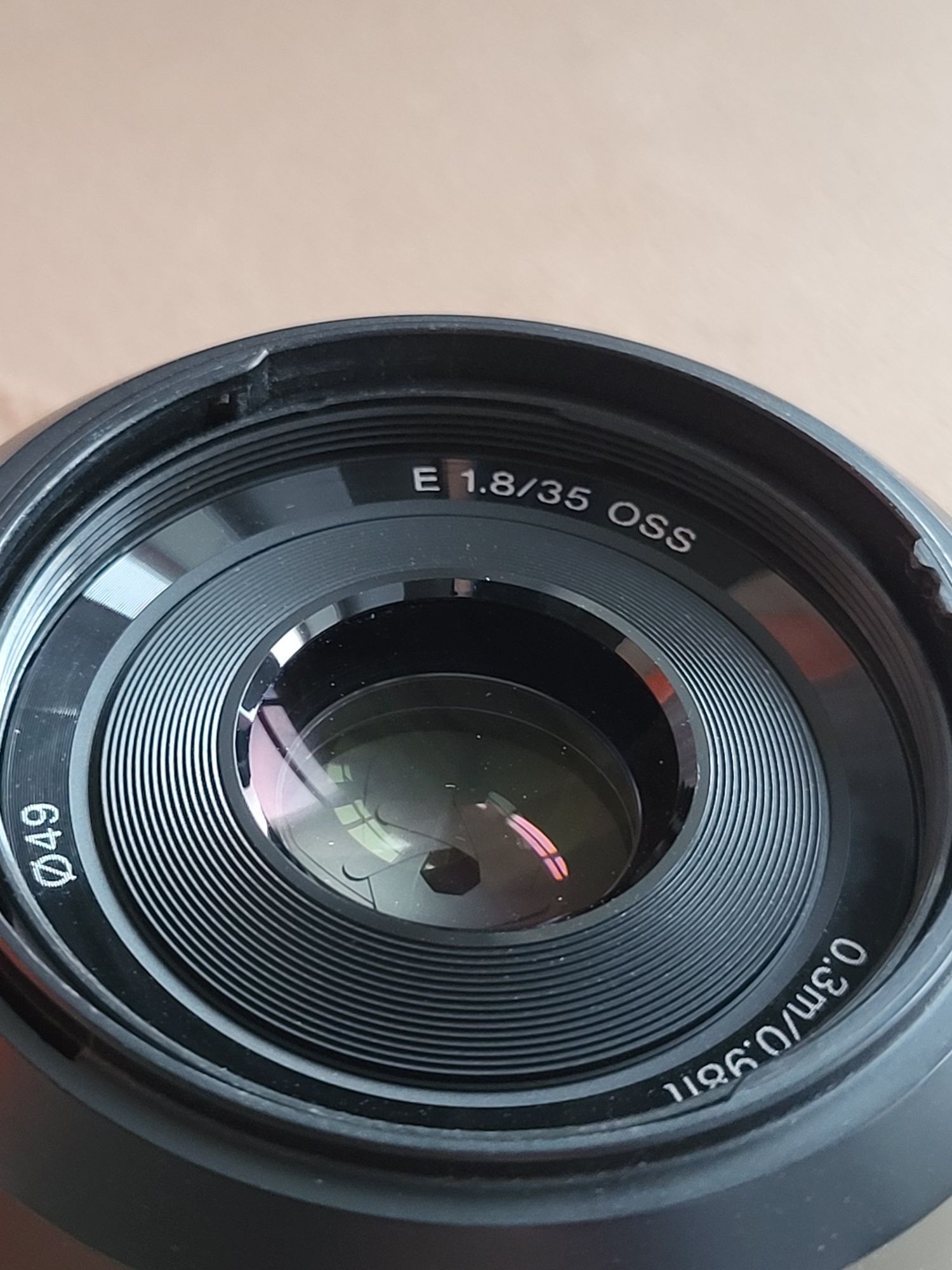 Объектив Sony e mount 35mm 1.8