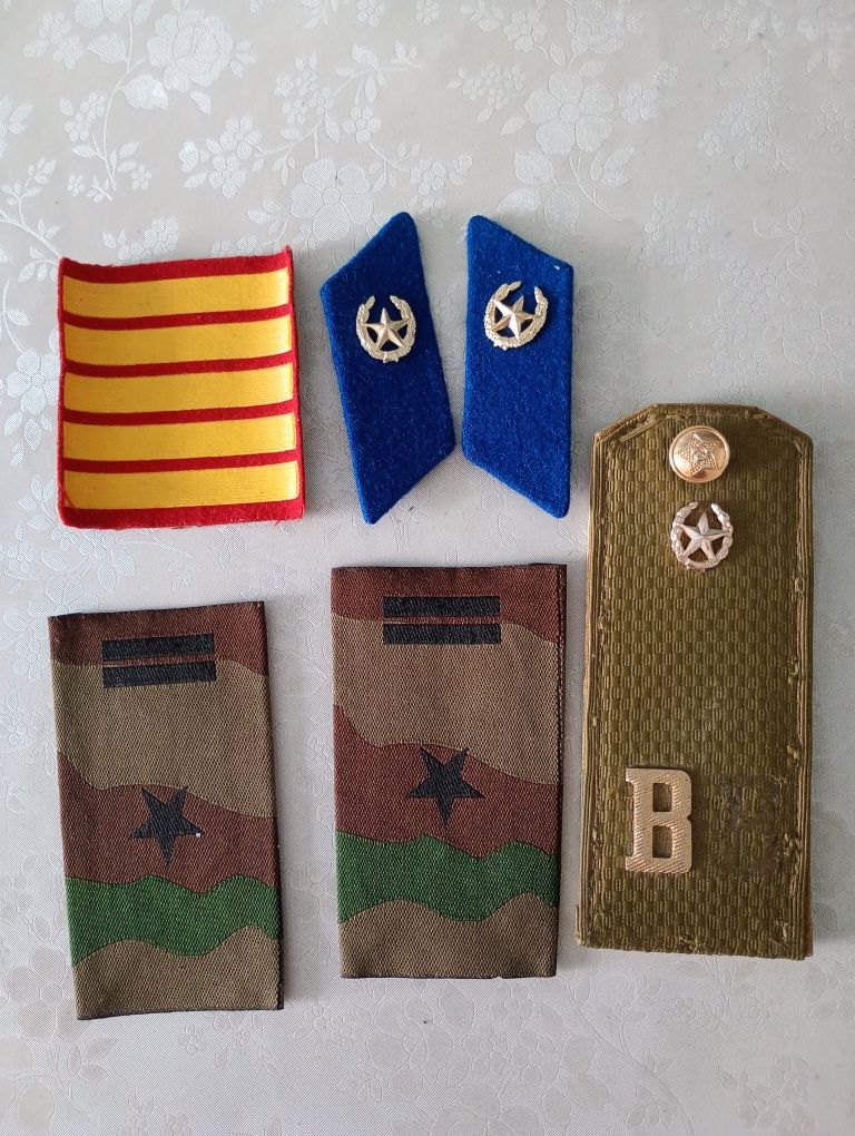 Советские военные погоны, петлицы и пуговицы