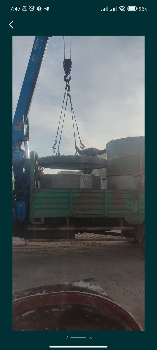 Бетонные кольца для септика и колодцев