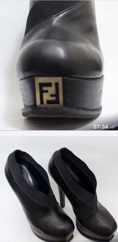 Туфли- Fendi и Dior.
