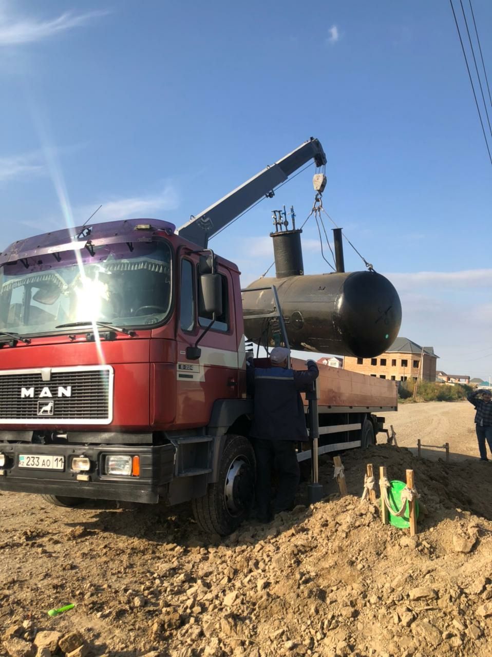 Срочно продам готовый Ёмкость готовый для газа