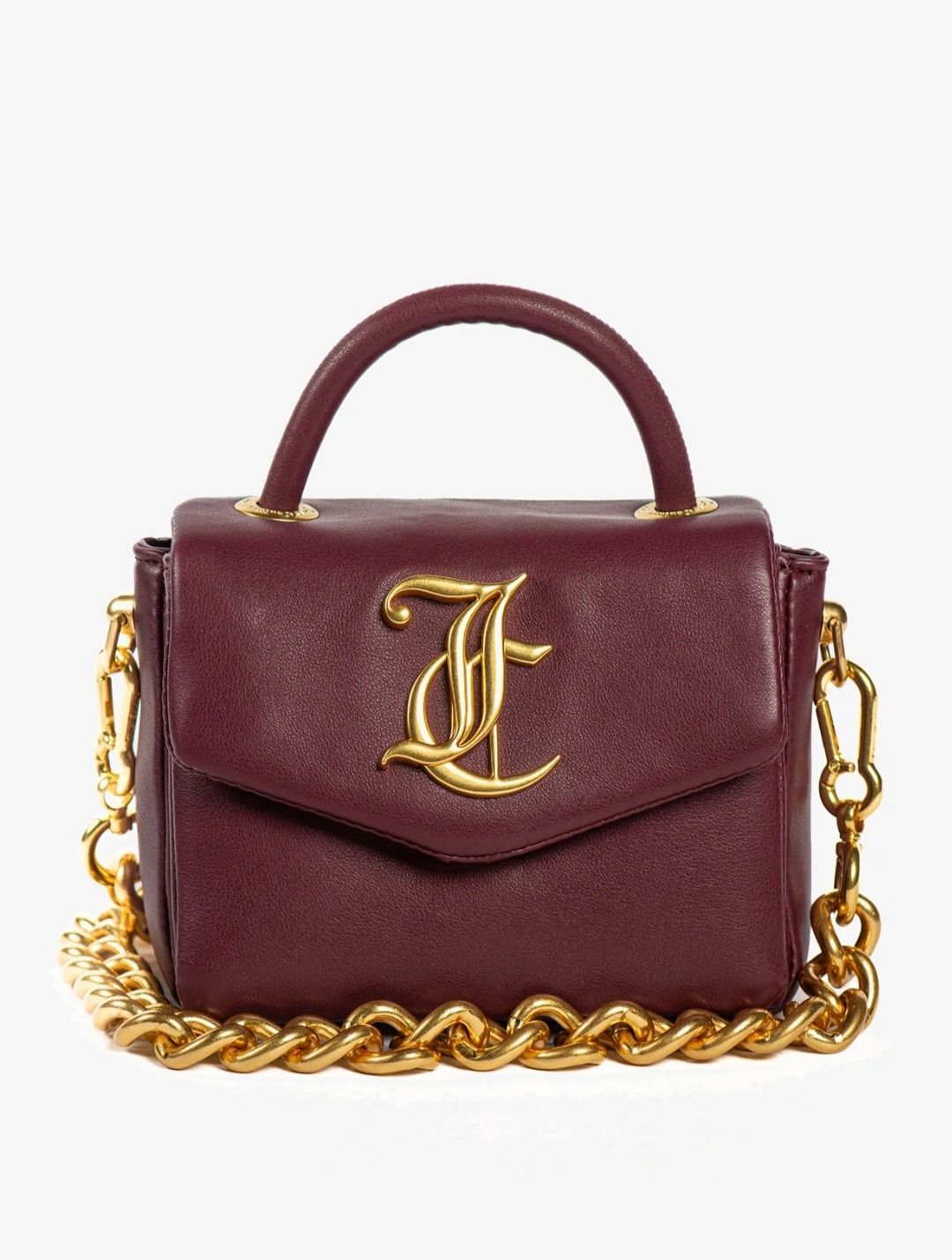 Бордовая сумка Juicy Couture