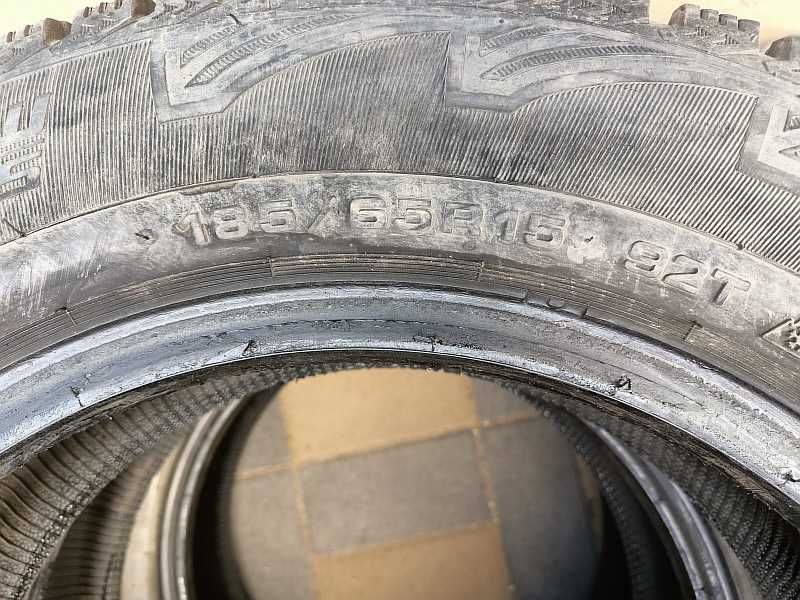 Шины 185/65 R15 - "Cordiant Snow Cross" (Россия), шипованные.